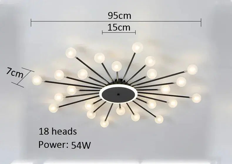 Calira – Scandinavian Round LED Ceiling Lamp Lampasa.com