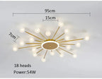 Calira – Scandinavian Round LED Ceiling Lamp Lampasa.com