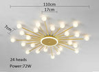 Calira – Scandinavian Round LED Ceiling Lamp Lampasa.com