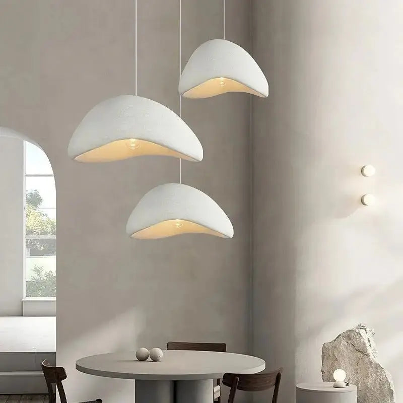 Mieko – Handmade Japanese Wabi-Sabi Pendant Lamp for Natural, Minimalist Decor Kozyled