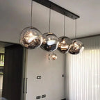 Elna – Modern Lava-Inspired Nordic LED PVC Ball Pendant Lamp for Bold, Stylish Lighting Kozyled