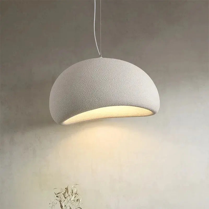 Mieko – Handmade Japanese Wabi-Sabi Pendant Lamp for Natural, Minimalist Decor Kozyled