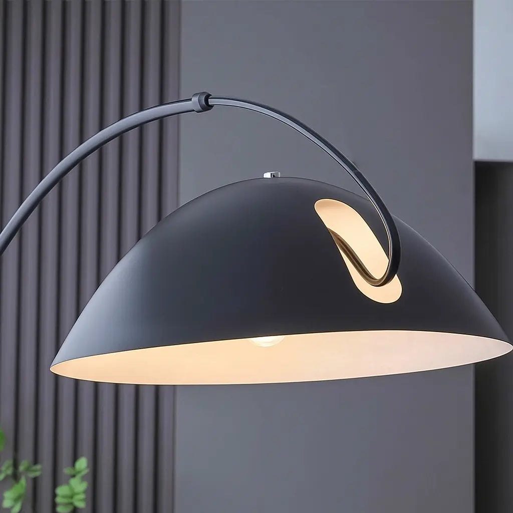 Elvar – Modern Scandinavian Arch LED Floor Lamp Lampasa.com