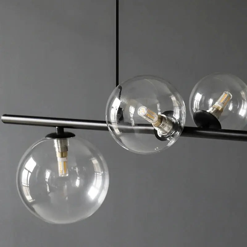Jurgen – Modern LED Pendant Light with Sleek Metal and Glass Design for Dining Tables and Bars Kozyled.com