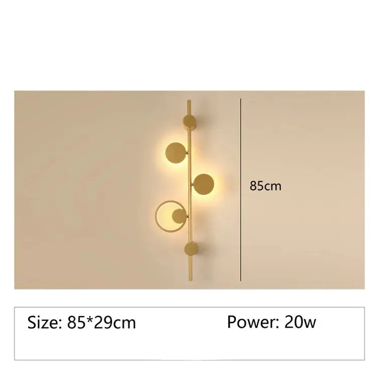 Modern Creative LED Wall Lamp – Siena lampasa.com