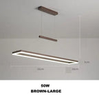 Kaelen – Modern Scandinavian Aluminum Dimmable LED Dining Table/ bar lamp Lampasa.com