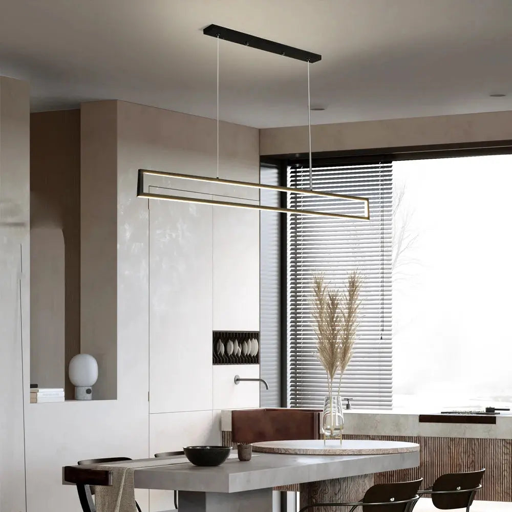Thyra – Modern Minimalist Square Pendant Lamp for Dining & Bar Spaces Lampasa.com