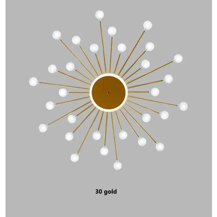 Calira – Scandinavian Round LED Ceiling Lamp Lampasa.com