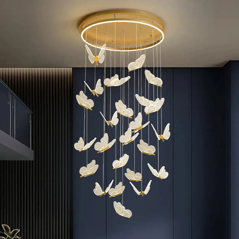 Selina - Butterfly Dimmable LED Chandelier Lampasa.com
