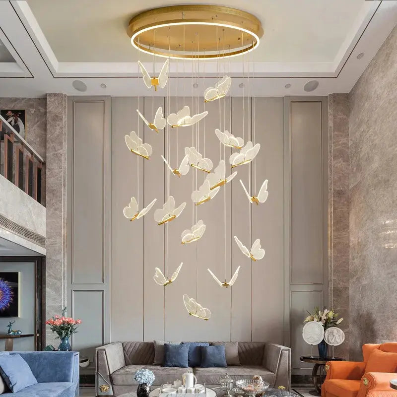 Selina - Butterfly Dimmable LED Chandelier Lampasa.com