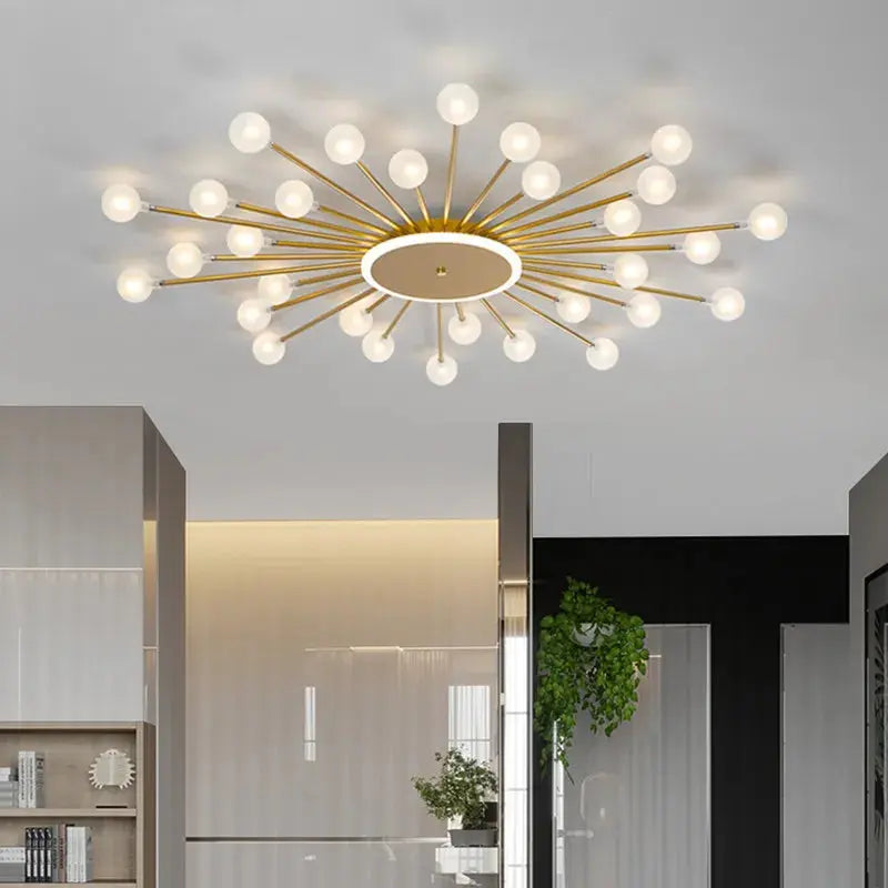 Calira – Scandinavian Round LED Ceiling Lamp Lampasa.com