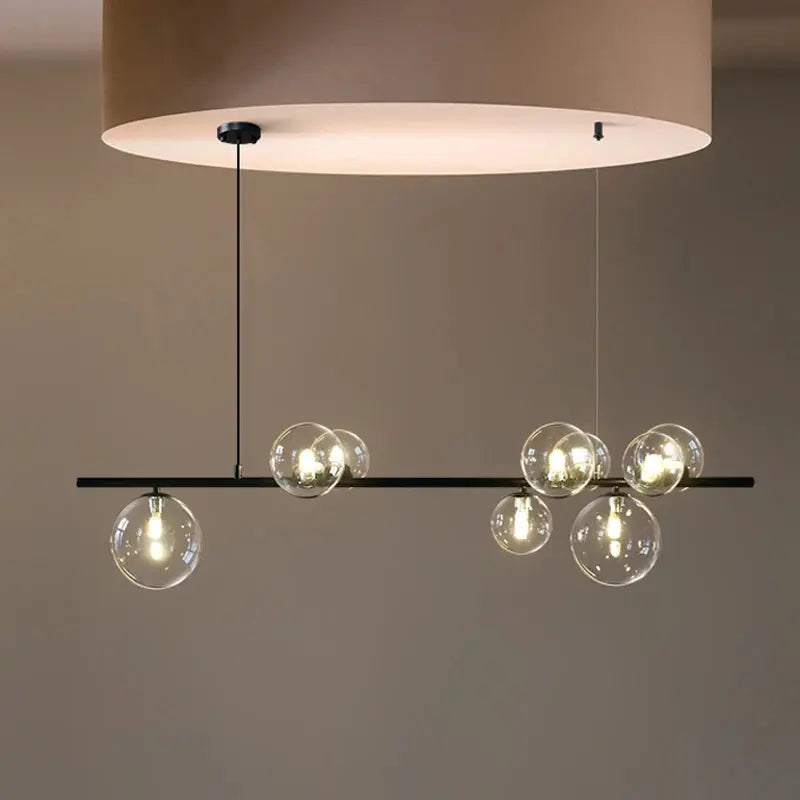 Jurgen – Modern LED Pendant Light with Sleek Metal and Glass Design for Dining Tables and Bars Kozyled.com