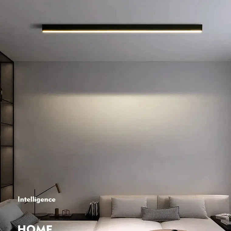 Asta – Modern Minimalist Long Beam LED Ceiling Lamp for Sleek Lighting Kozyled