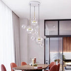 Edzard – Unique Glass Bubble Dimmable LED Pendant Light for Modern Interiors Kozyled.com