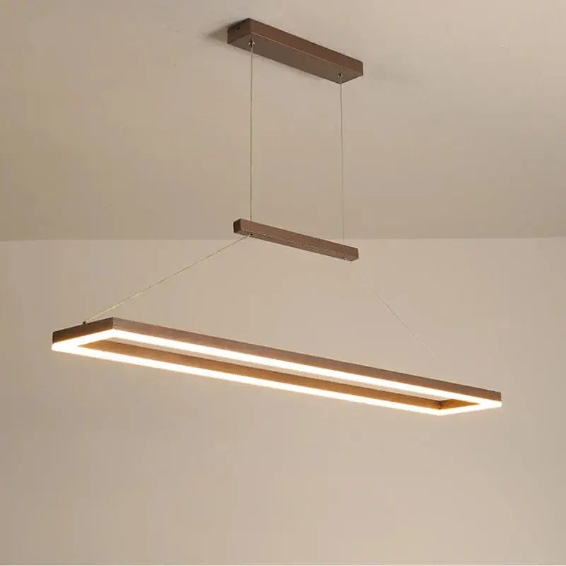 Kaelen – Modern Scandinavian Aluminum Dimmable LED Dining Table/ bar lamp Lampasa.com