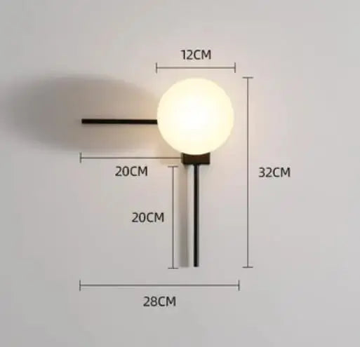 Gunnar – Round Frosted Glass LED Pendant Light with Black Finish for Dining Tables and Bars Kozyled.com