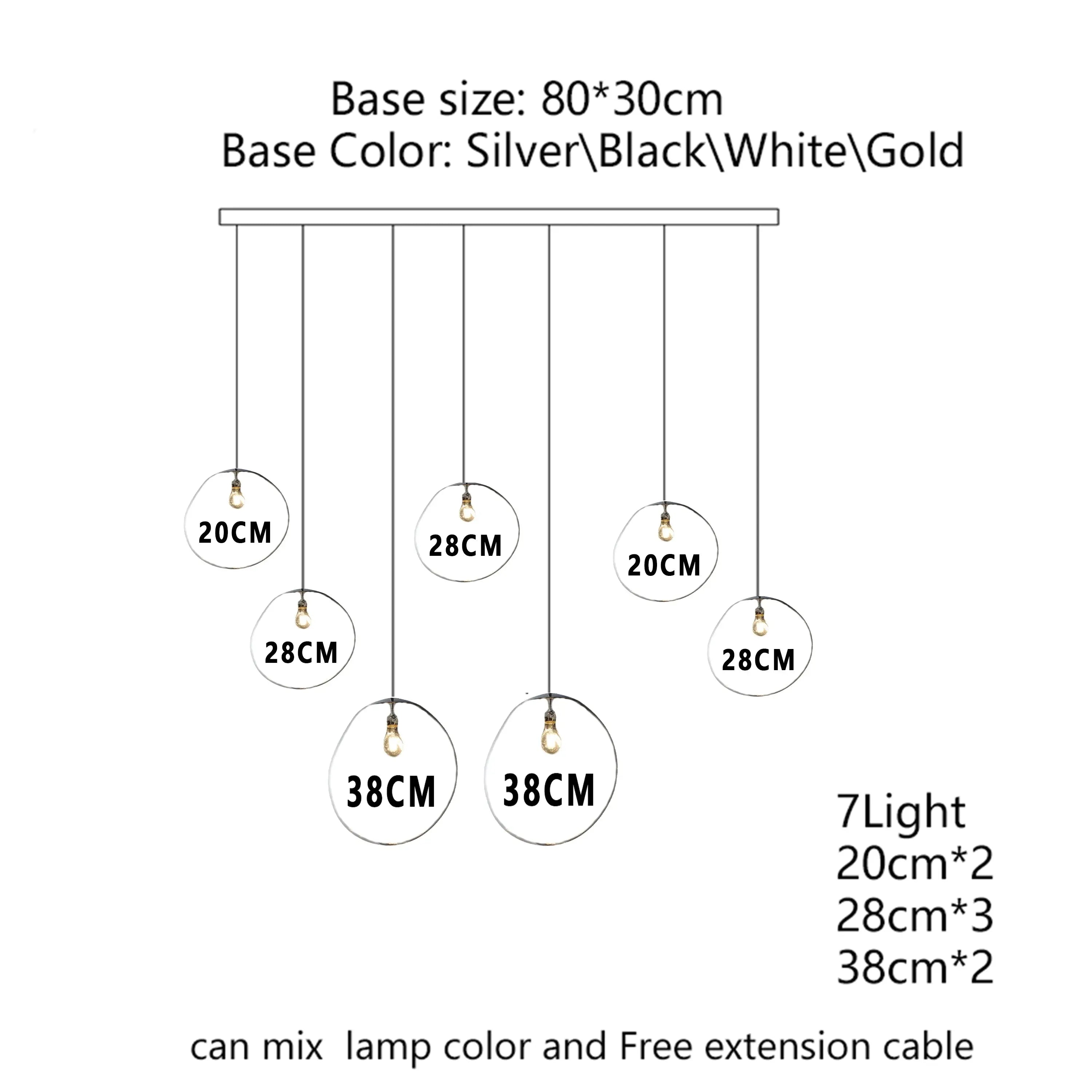 Elna – Modern Lava-Inspired Nordic LED PVC Ball Pendant Lamp for Bold, Stylish Lighting Kozyled