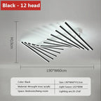 Lumara – Modern Flexible Dimmable LED Ceiling Chandelier Lampasa.com