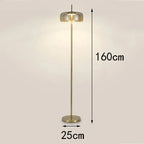 Ivara – Modern Dimmable LED Glass Floor Lamp Lampasa.com
