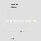 Vidar – Creative Design Dimmable LED Pendant Light for Dining Tables and Bars Kozyled.com