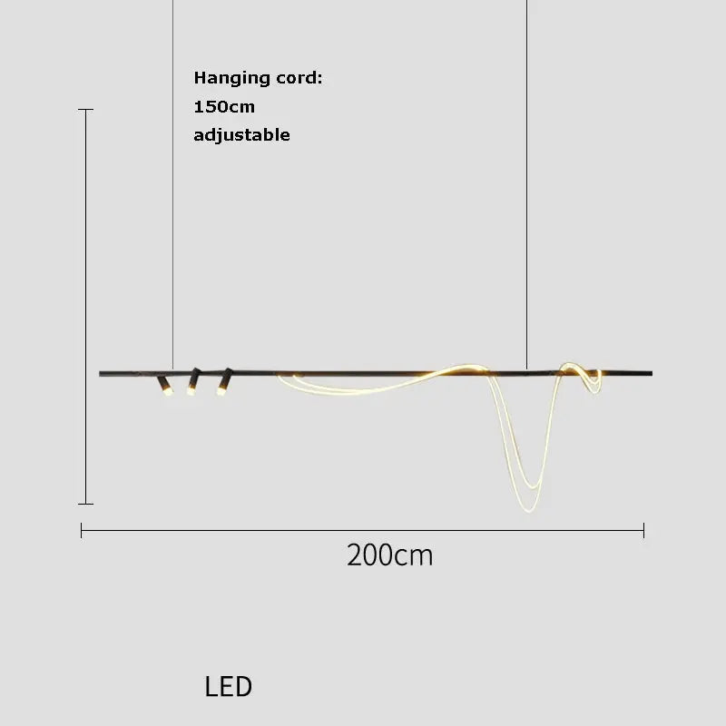 Vidar – Creative Design Dimmable LED Pendant Light for Dining Tables and Bars Kozyled.com
