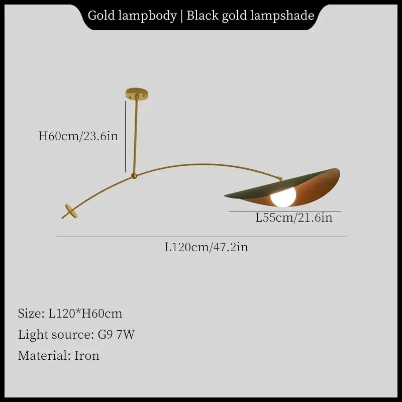 Helmer - Vintage Industrial LED Ceiling Lamp Lampasa.com