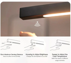 Einar – Dimmable Smart LED Pendant Light with Wooden Design and Sweep Sensor (Black & White Edition) Kozyled.com
