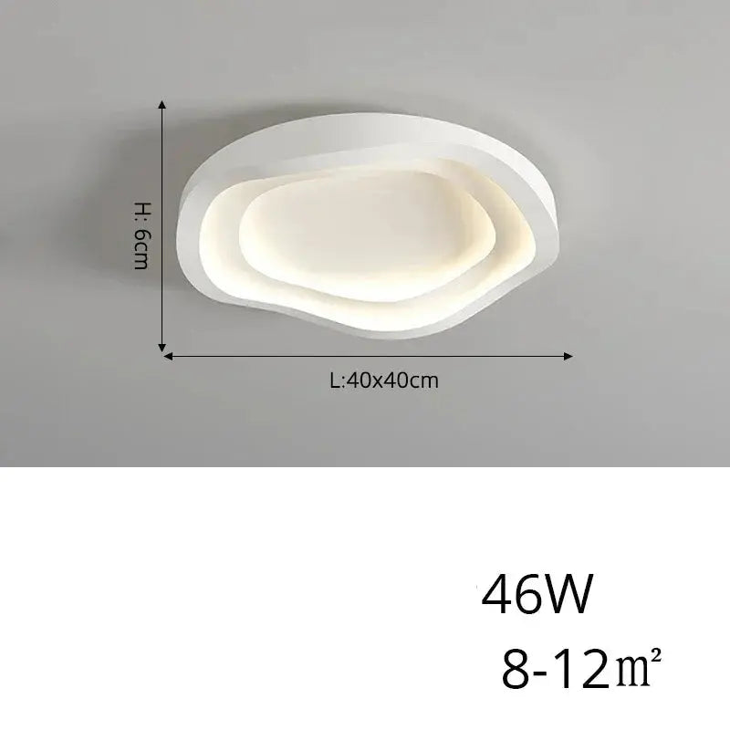 Alex – Modern Sleek Designer Dimmable LED Ceiling Lamp for Contemporary Spaces Kozyled