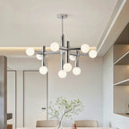 Astor – Nordic LED Ceiling Light with Elegant Glass Ball Design Kozyled.com