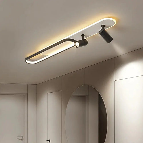 Jensen – Modern LED Ceiling Lamp with Adjustable Spotlights for Focused Lighting Kozyled