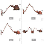 Branson – Modern Rustic LED Wall Light in Black Vintage Finish Lampasa.com