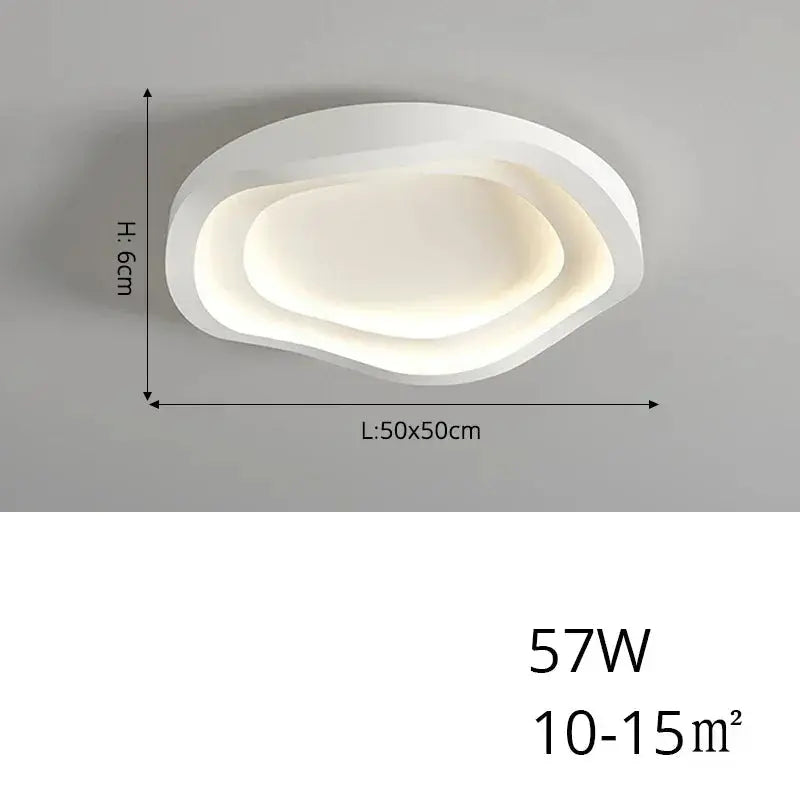 Alex – Modern Sleek Designer Dimmable LED Ceiling Lamp for Contemporary Spaces Kozyled