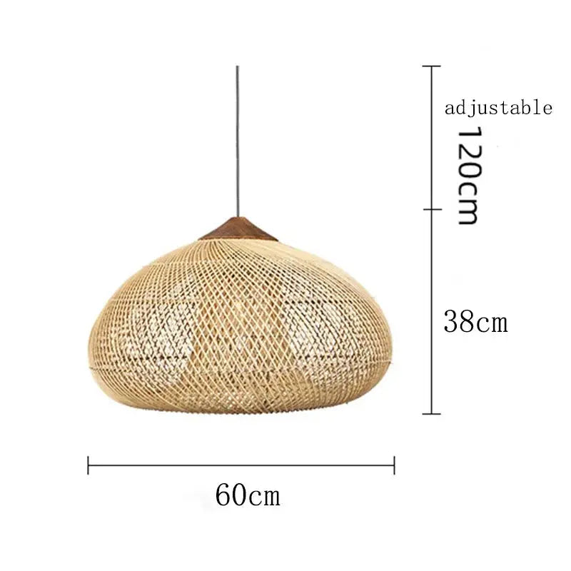 Ronja – High-Quality Handmade Rattan LED Pendant Light for Natural, Cozy Interiors Kozyled