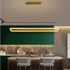 Kaelen – Modern Scandinavian Aluminum Dimmable LED Dining Table/ bar lamp Lampasa.com