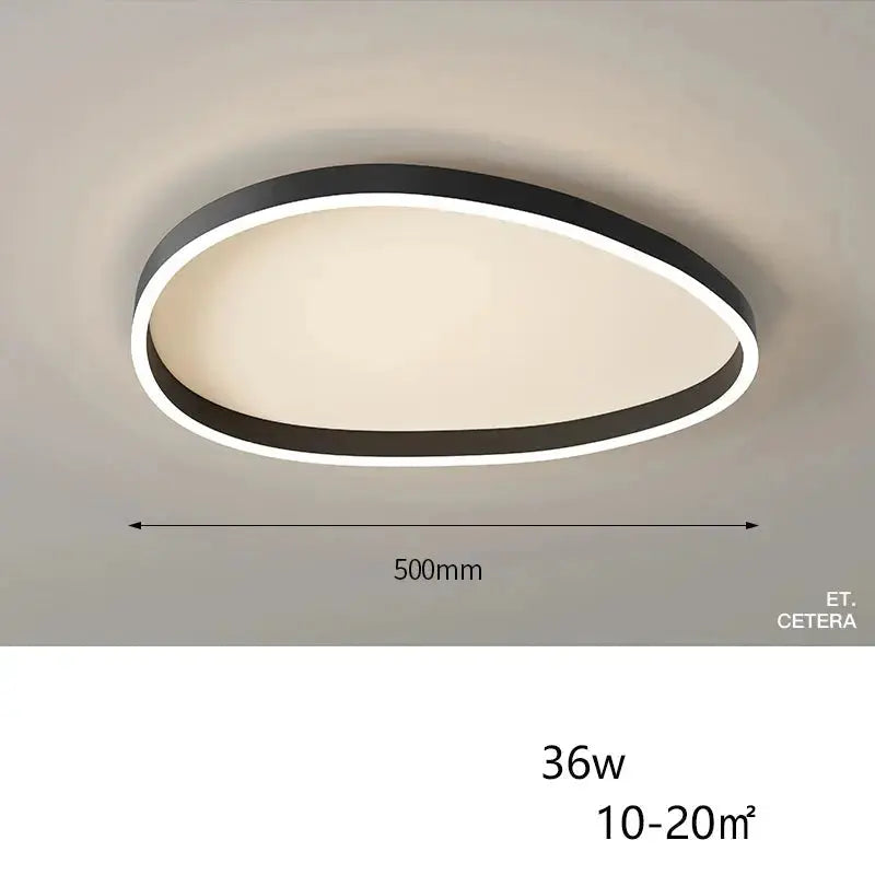 Astrid – Modern Brushed Dimmable LED Ceiling Light with Elegant Ring Design Kozyled.com
