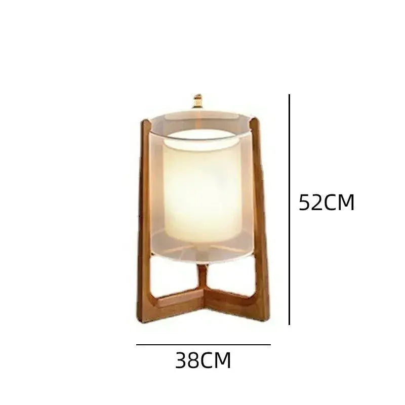Ingvild – Japanese-Style Solid Wood LED Floor Lamp with Lantern Design Lampasa.com