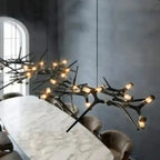 Thorsten – Modern Antler-Style Dimmable LED Pendant Kozyled.com