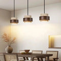 Josefin – Natural Stone & Wood LED Pendant Lamp Lampasa.com