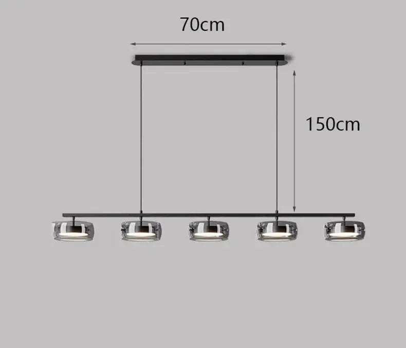 Erland – Nordic Modern Dimmable LED Pendant Light for Dining Tables and Bars Kozyled.com