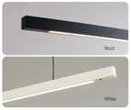 Einar – Dimmable Smart LED Pendant Light with Wooden Design and Sweep Sensor (Black & White Edition) Kozyled.com
