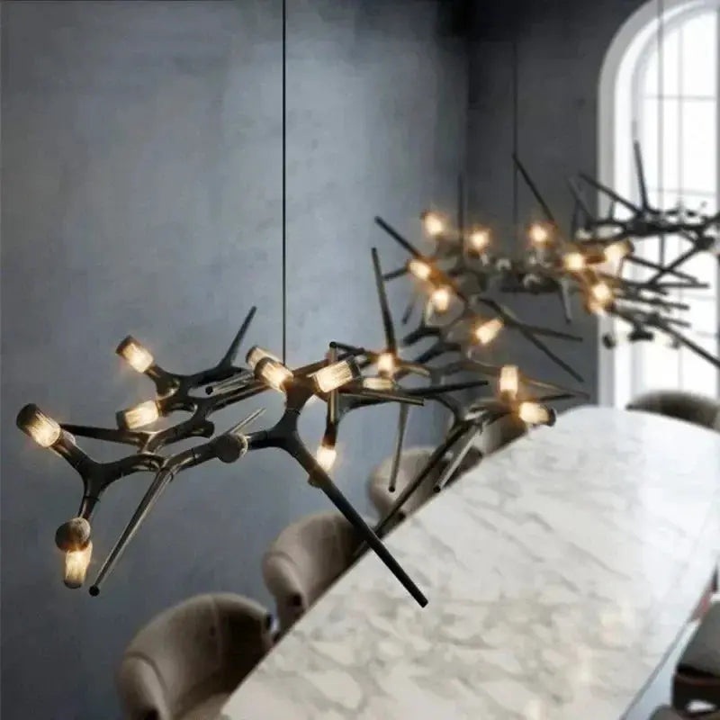 Thorsten – Modern Antler-Style Dimmable LED Pendant Kozyled.com