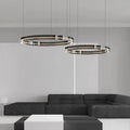 Espen – Modern Glass Circle Dimmable LED Pendant Lamp for Sleek Lighting Kozyled