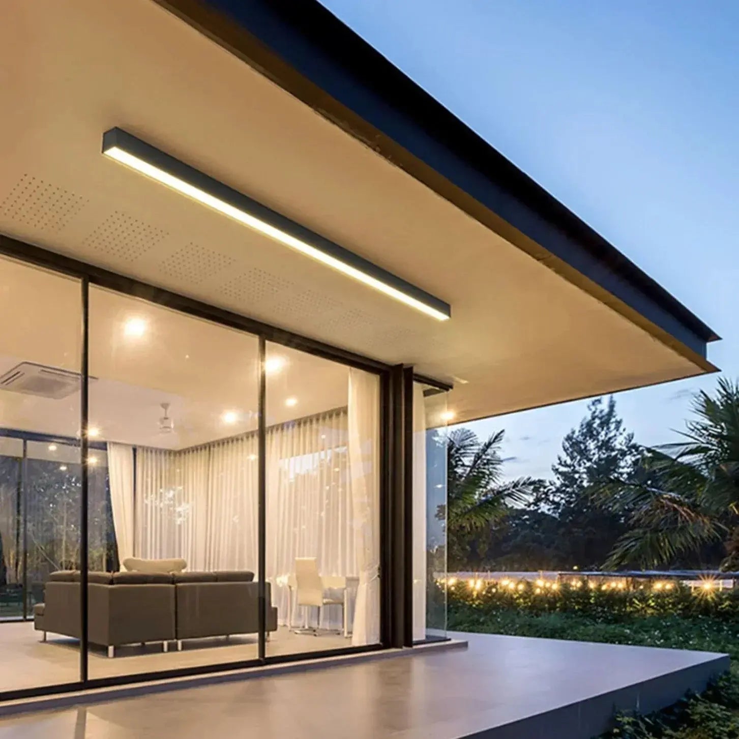 Derian – Modern Long Strip LED Outdoor Lamp Lampasa.com