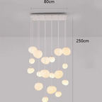 Elandra – Modern Acrylic Dimmable LED Pendant Chandelier Lampasa.com