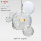 Edzard – Unique Glass Bubble Dimmable LED Pendant Light for Modern Interiors Kozyled.com