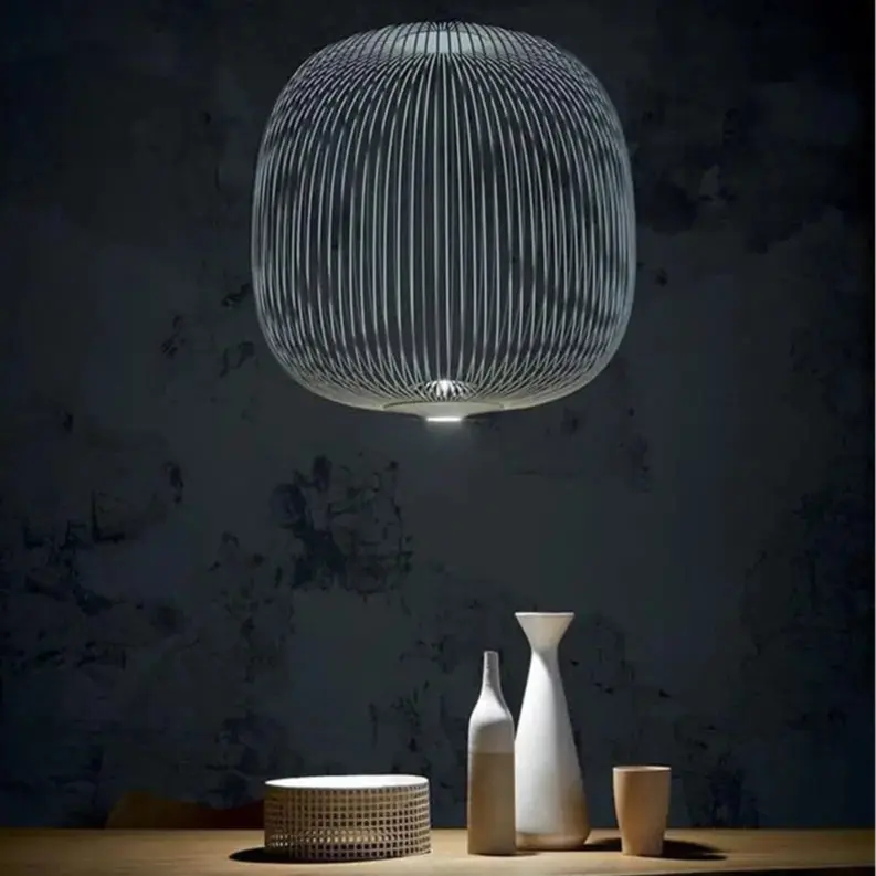 Dagmar – Designer Birdcage Dimmable Pendant Lamp for Unique, Stylish Lighting Kozyled