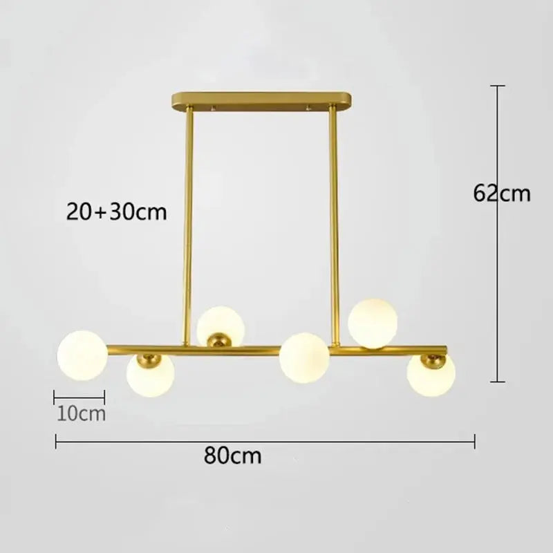 Meya – Nordic Dimmable LED Pendant Light for Dining Tables and Bars Kozyled.com