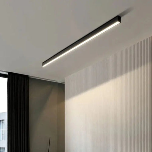 Asta – Modern Minimalist Long Beam LED Ceiling Lamp for Sleek Lighting Kozyled