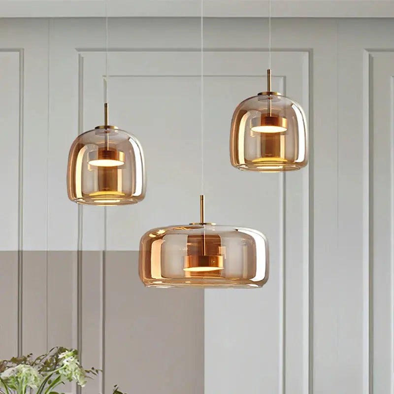 Hilda – Modern Luxury LED Glass Pendant Lamp for Elegant Interiors Kozyled