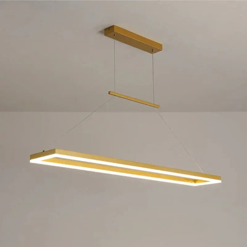 Kaelen – Modern Scandinavian Aluminum Dimmable LED Dining Table/ bar lamp Lampasa.com